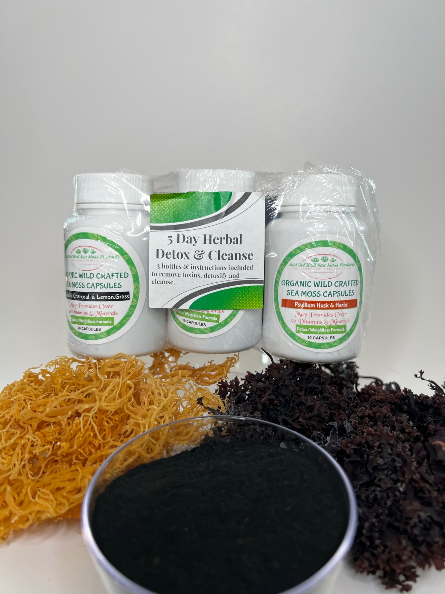 Sea Moss Capsules (assorted varieties)